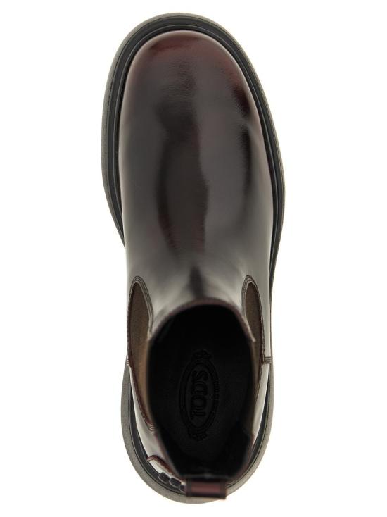 25FW 토즈 첼시 앵클 부츠 XXW74L0JK20AKTR810 Red - TODS