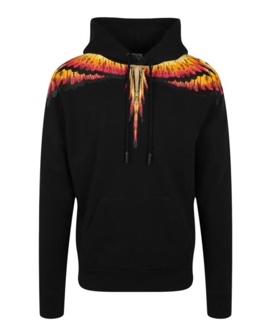  마르셀로 불론 후드 티셔츠 CMBB007S FLE004 1025 00002 XXS Black