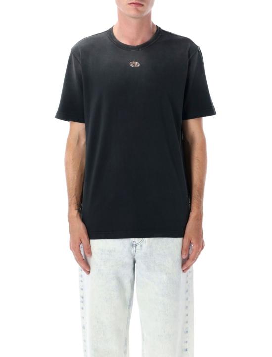 25FW 디젤 반팔 티셔츠 A196300CHBI Black