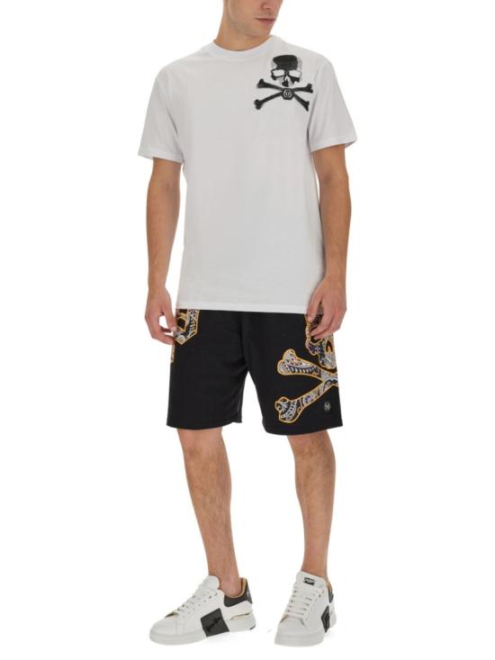  필립 플레인 반팔 티셔츠 MTK6187 PJY002N01 White - PHILIPP PLEIN
