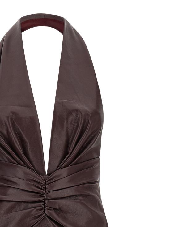 25FW 안다마네 롱 원피스 T180147ATNP152CABERNET - ANDAMANE