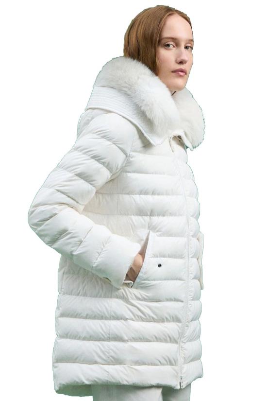  페트레이 ITOKA ML FUR 패딩 PED4017 01190986BIA White - PEUTEREY