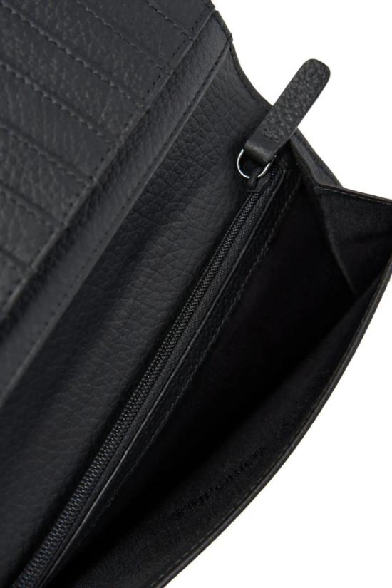  엠포리오 아르마니 반지갑 Y4R624 YQ67I 80001 Black - EMPORIO ARMANI