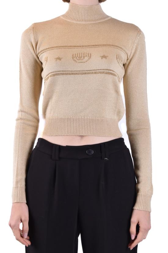  키아라 페라그니 터틀넥 75CBFM11 CMH27901 Neutrals - CHIARA FERRAGNI