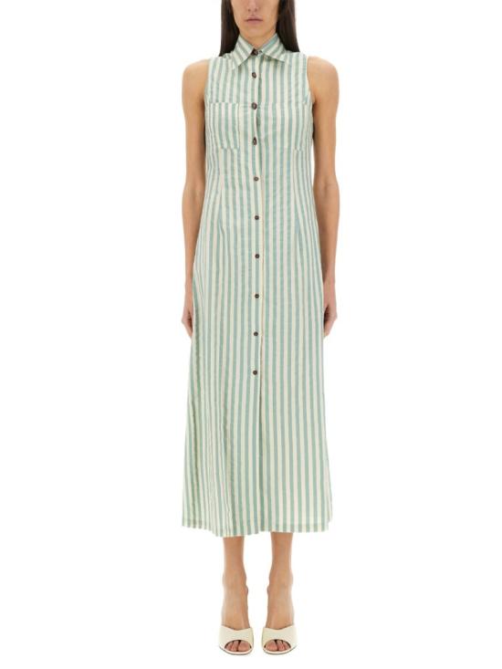 25SS 알리지 롱 원피스 105367 P5239SV Green