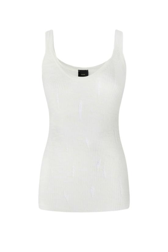 25SS 핑코 민소매 티셔츠 105143A2LPZ05 White