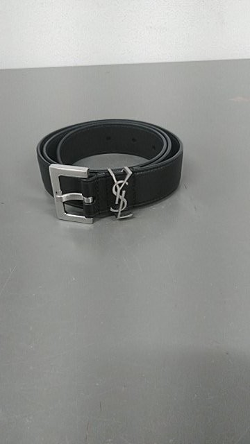 생로랑 카산드라 벨트 스퀘어 버클 스무스 레더 634437BOO0E1000 Black - SAINT LAURENT