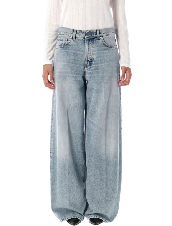 25FW 하이쿠레 데님 스커트 HEW03296DF106 Blue