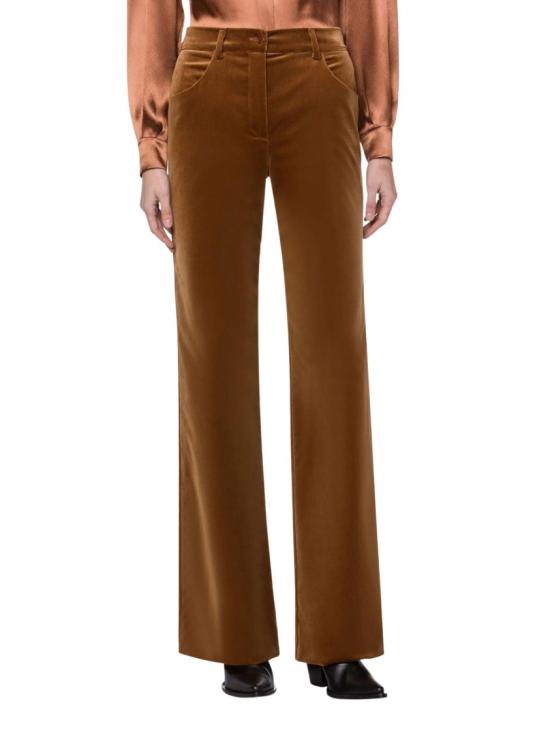  알베르타 페레티 팔라초 팬츠 A0334 Brown - ALBERTA FERRETTI