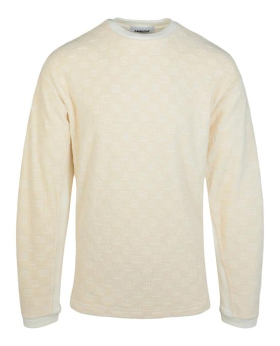  엠부시 긴팔 티셔츠 BMBA023S JER001 0101 10002 XS Neutrals