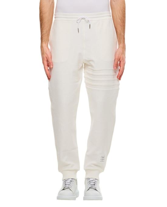 25SS 톰브라운 루프백 4바 스웨트팬츠 MJQ224AJ0201100 White