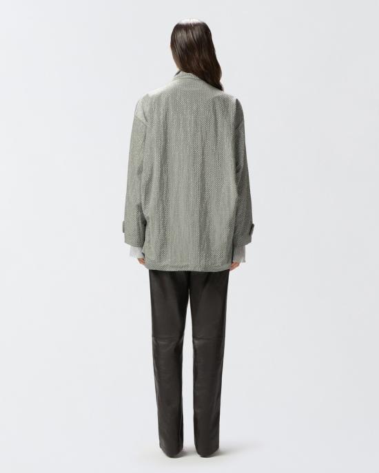 25SS 핑코 자켓 104598A2BWI53 Grey - PINKO