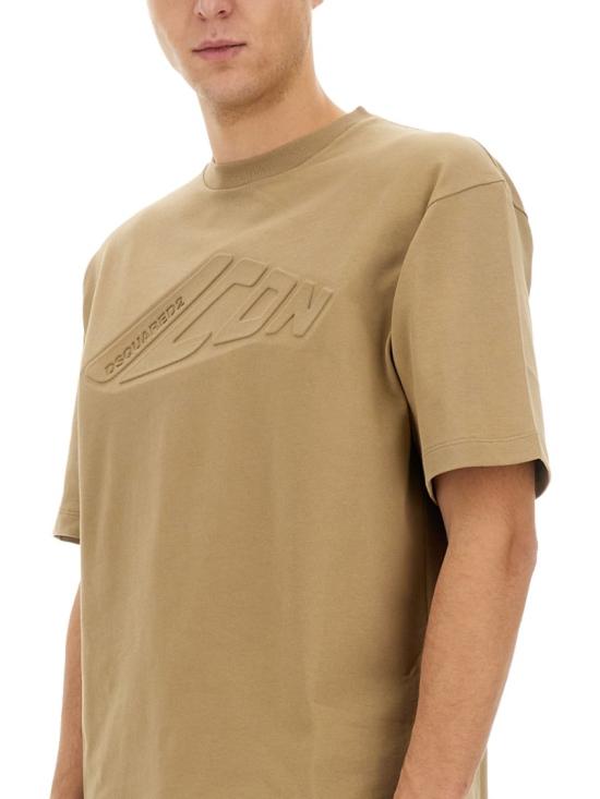  디스퀘어드2 반팔 티셔츠 S79GC0105 D20033114 Neutrals - DSQUARED2