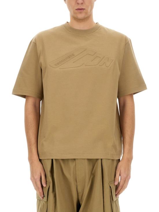  디스퀘어드2 반팔 티셔츠 S79GC0105 D20033114 Neutrals