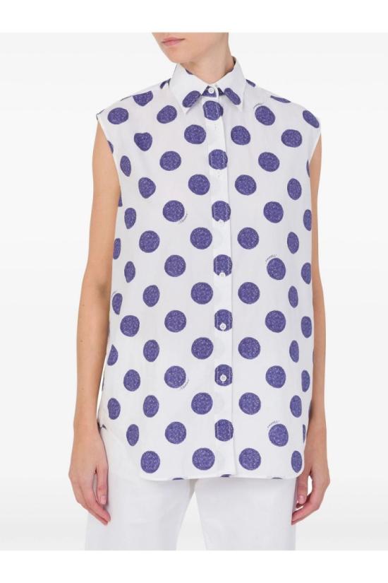 25SS 모스키노 민소매 티셔츠 A0229 04501002 White - MOSCHINO