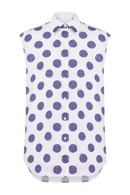 25SS 모스키노 민소매 티셔츠 A0229 04501002 White