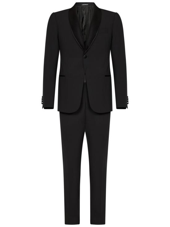 25SS 엠포리오 아르마니 수트 세트 EM000470TE10404 Black