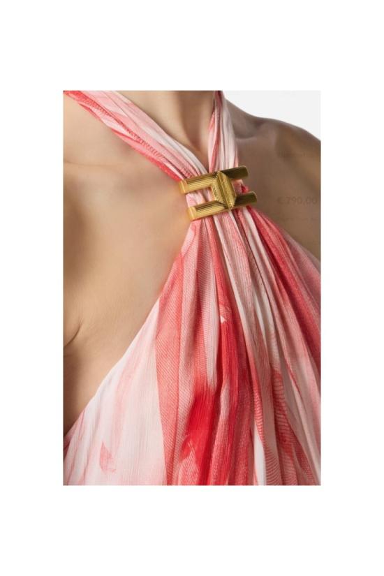 25SS 엘리자베타프랜치 롱 원피스 ABR4752E2CP9 Pink - ELISABETTA FRANCHI