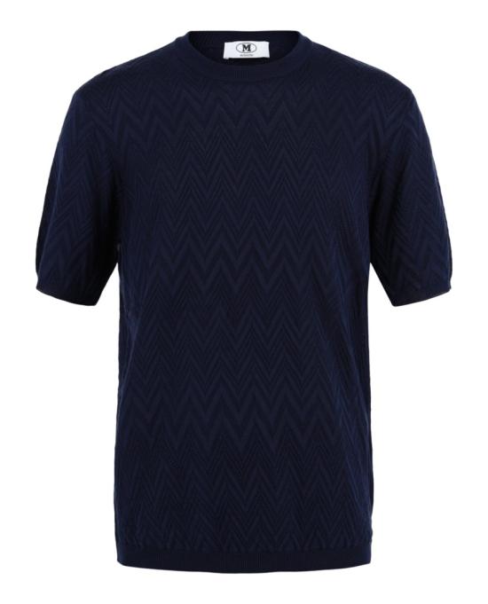  엠 미쏘니 니트웨어 S23UL07 BK043O S72KV 40883 M Blue