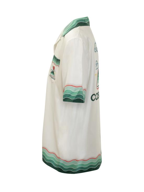 25FW 카사블랑카 긴팔 셔츠 MPF25SH003 05 MONTAGNE ONDULEE