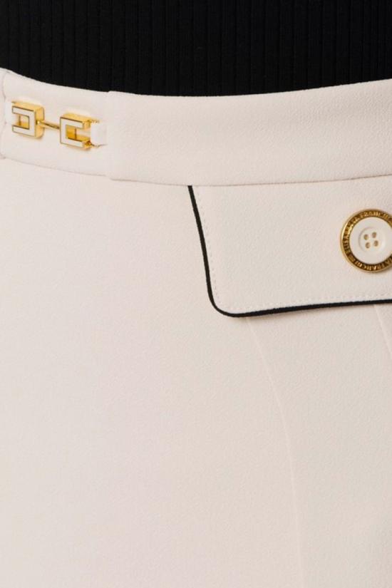 25SS 엘리자베타프랜치 숏 스커트 GOT0351E2E84 Neutrals - ELISABETTA FRANCHI
