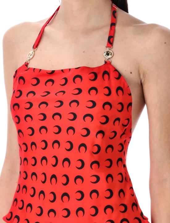 25SS 마린세르 민소매 티셔츠 WTO426ACWOV0060 Red - MARINE SERRE