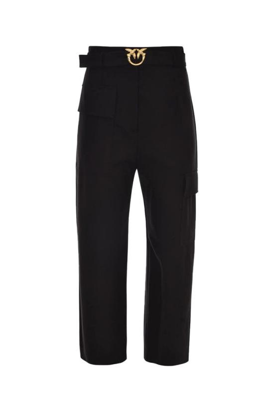  핑코 스트레이트 팬츠 PERLITAZ99 Black