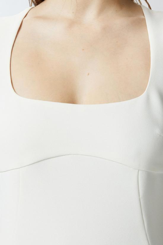  핑코 미디 원피스 103960A20AZ10 White - PINKO