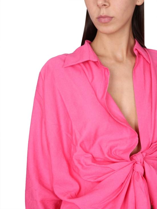  자크뮈스 블라우스 213SH002 1020431 Pink - JACQUEMUS