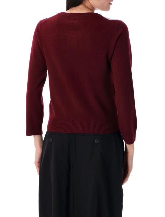 25FW 가니 가디건 K25322720 Burgundy - GANNI