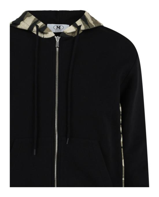  엠 미쏘니 후드 티셔츠 S23UW04 BJ00LZ S91MQ 00981 S Black - M MISSONI