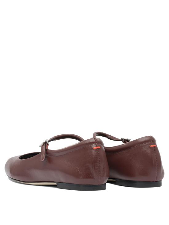 25FW 에이드 플랫 슈즈 UMANAPPA LEATHERPORT Bordeaux - AEYDE