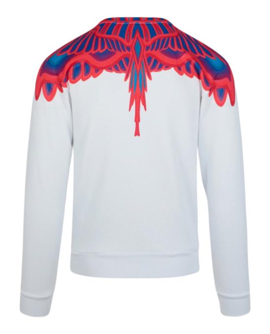 마르셀로 불론 탑 CMBA009S FLE002 0125 10002 XXS White - MARCELO BURLON
