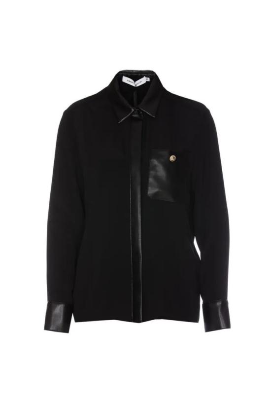  시모나 코르셀리니 긴팔 티셔츠 A23CPCA007 010078 Black