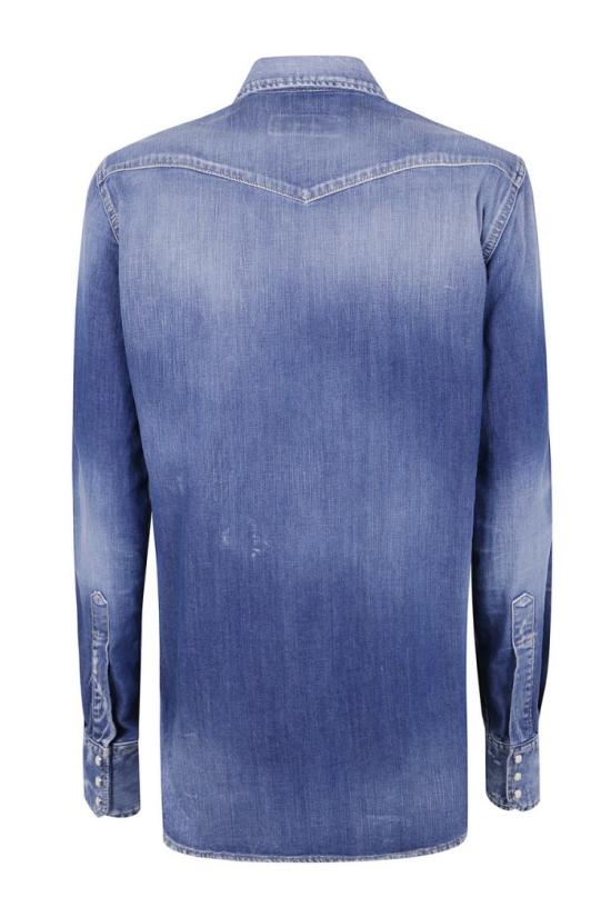 25SS 디스퀘어드2 데님 자켓 S75DL0894 S30341470 Blue - DSQUARED2