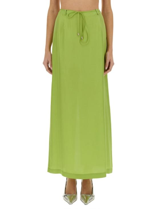 25SS 알리지 롱 스커트 105003 P5042LIME Green