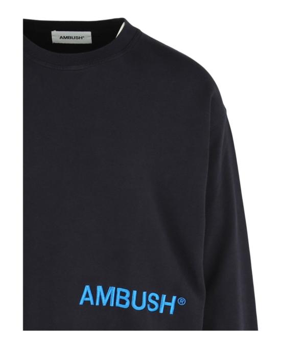  엠부시 긴팔 티셔츠 BA005F20 FLE00 14645 S Black - AMBUSH