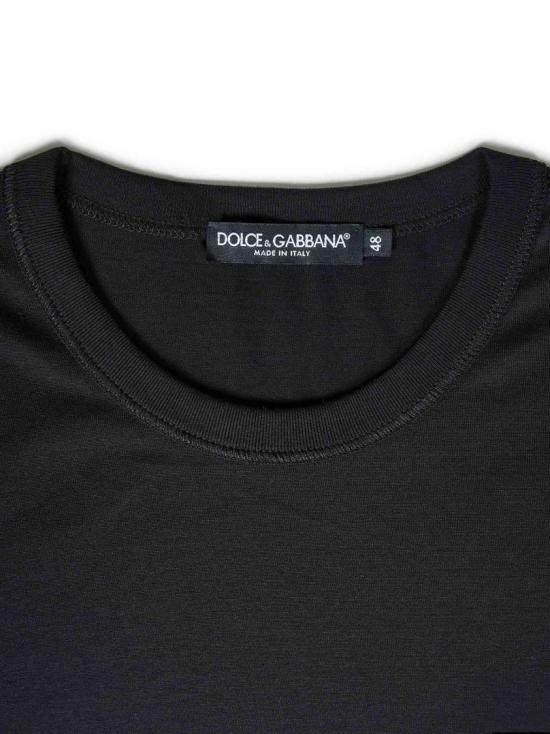 25SS 돌체앤가바나 반팔 티셔츠 G8PT1TG7F2I Black - DOLCE & GABBANA