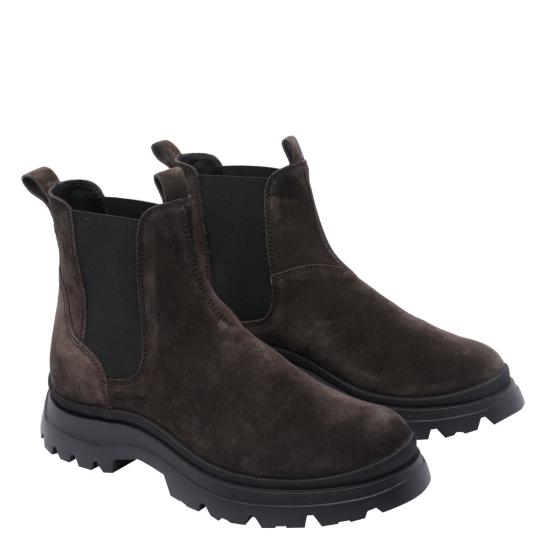 25FW 호간 앱스트랙트 포즈 가디건 HXM6920FT20BYES808 BROWN - HOGAN