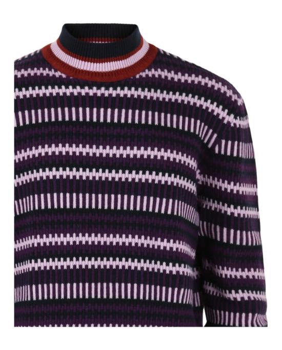  살바토레 페라가모 터틀넥 121897 759088 90006 XL Multicolor - SALVATORE FERRAGAMO