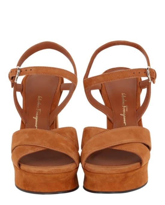  살바토레 페라가모 샌들 01E555 758752 1C 20013 9 Brown - SALVATORE FERRAGAMO