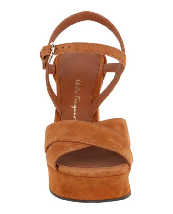  살바토레 페라가모 샌들 01E555 758752 1C 20013 9 Brown - SALVATORE FERRAGAMO