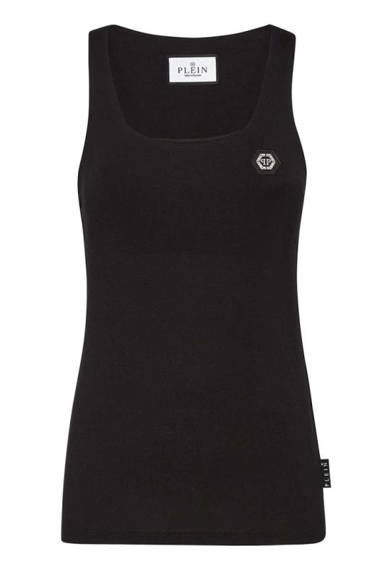  필립 플레인 민소매 티셔츠 FACC WTK2931 PJY002N02 Black