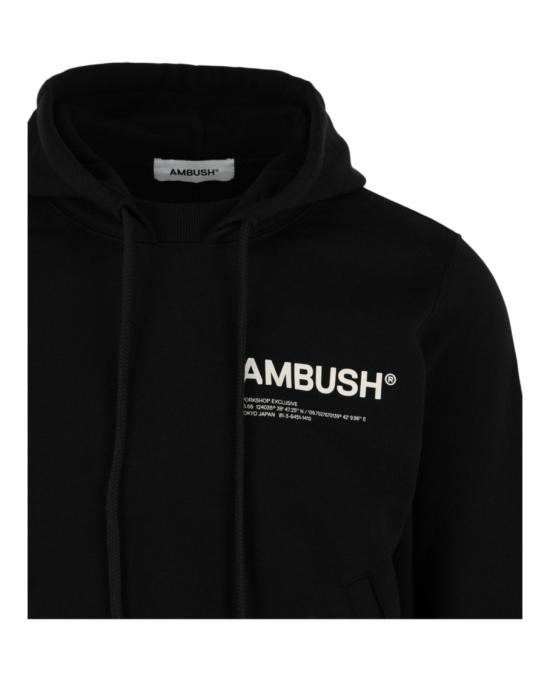  엠부시 후드 티셔츠 BMBB012F FLE001 1003 00002 XXS Black - AMBUSH