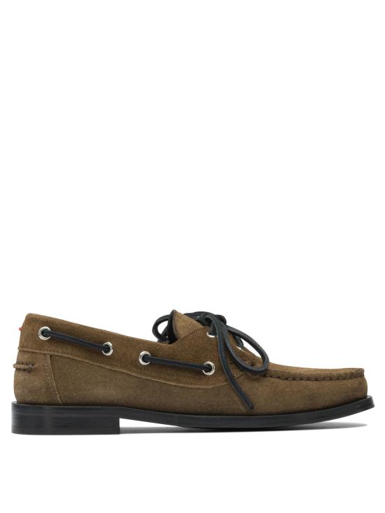 25FW 에이드 로퍼 HARRISCOW SUEDE LEATHER TOBACCO Brown