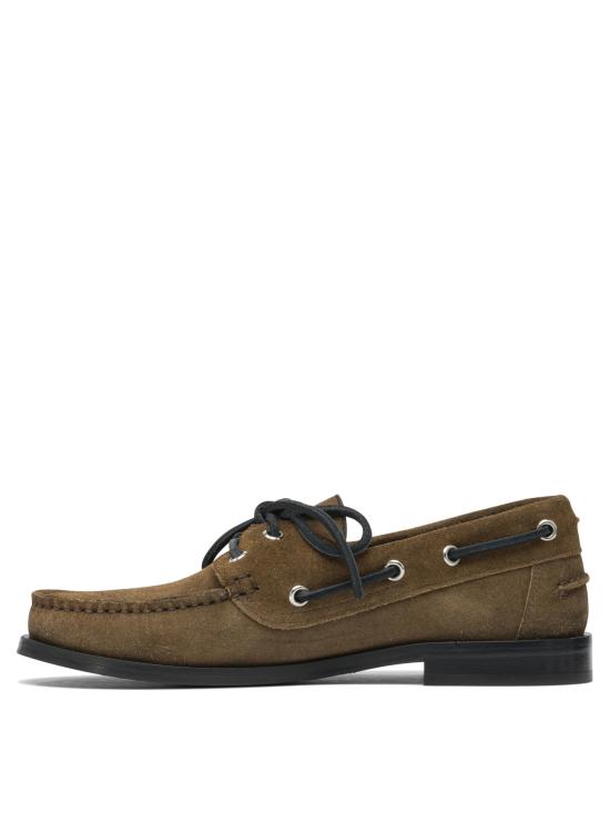 25FW 에이드 로퍼 HARRISCOW SUEDE LEATHER TOBACCO Brown - AEYDE
