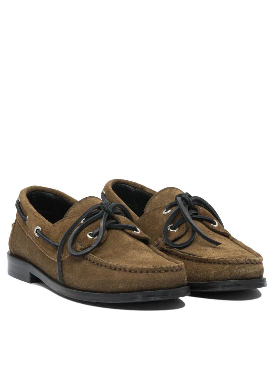 25FW 에이드 로퍼 HARRISCOW SUEDE LEATHER TOBACCO Brown - AEYDE