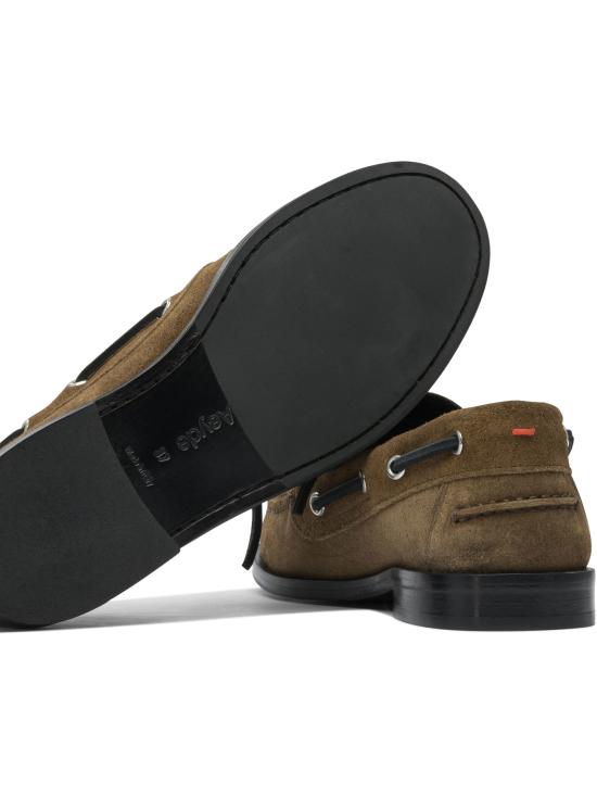 25FW 에이드 로퍼 HARRISCOW SUEDE LEATHER TOBACCO Brown - AEYDE