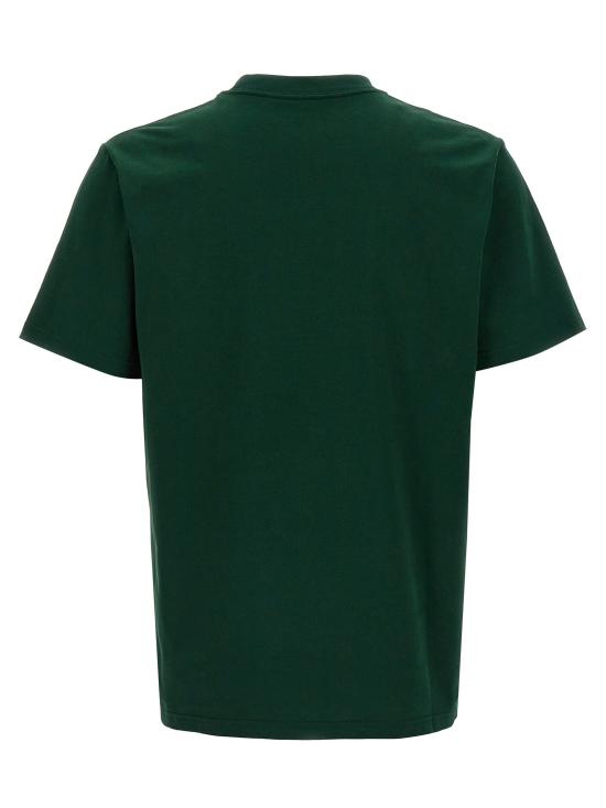  칼하트 WIP 유니버시티 스크립트 숏슬리브 티셔츠 I034852 2RQXX CONIFER WHITE DOM - CARHARTT WIP