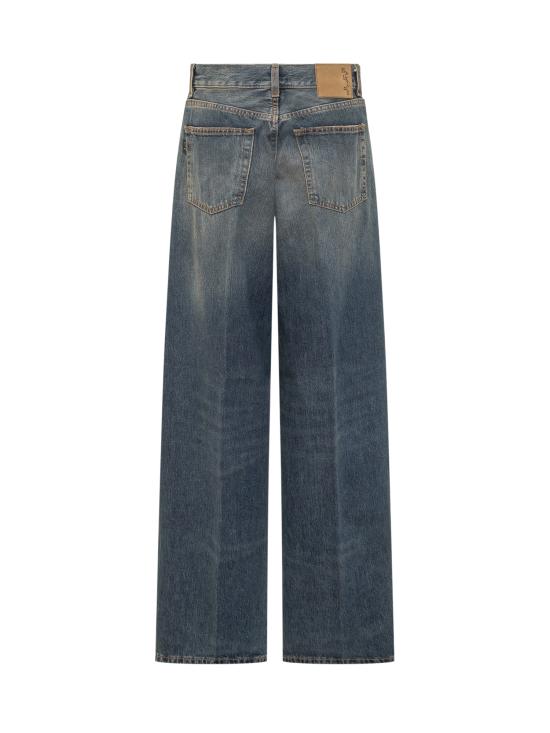 25FW 하이쿠레 데님 팬츠 HEW03296DF180L0771 L0771 INTENSE BLUE - HAIKURE